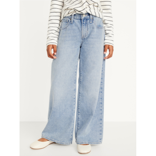 Oldnavy High-Waisted Super Baggy Wide-Leg Non-Stretch Jeans for Girls Hot Deal