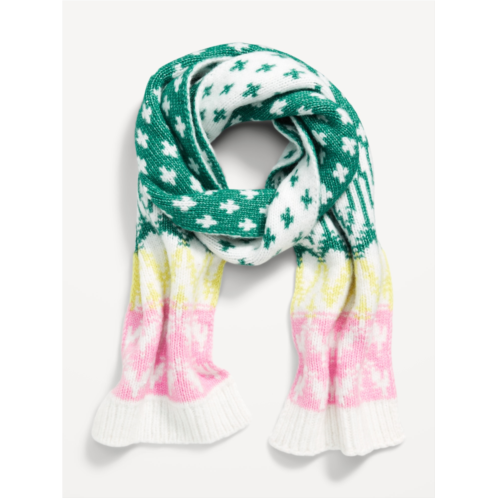 OldNavy Fair Isle Scarf for Women