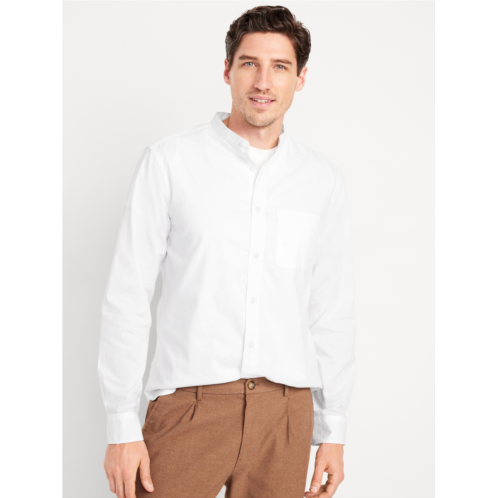 Oldnavy Banded-Collar Non-Stretch Shirt