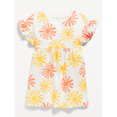 Oldnavy Printed Fit and Flare Dress for Toddler Girls