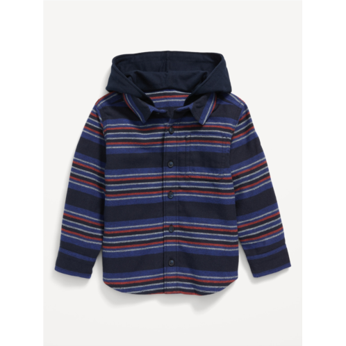 Oldnavy Hooded Flannel Pocket Shirt for Toddler Boys