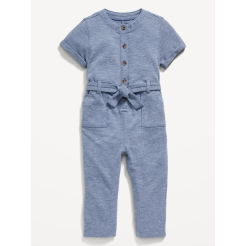 Oldnavy Short-Sleeve Utility Jumpsuit for Baby