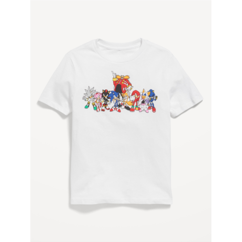 Oldnavy Sonic The Hedgehog Gender-Neutral Graphic T-Shirt for Kids Hot Deal