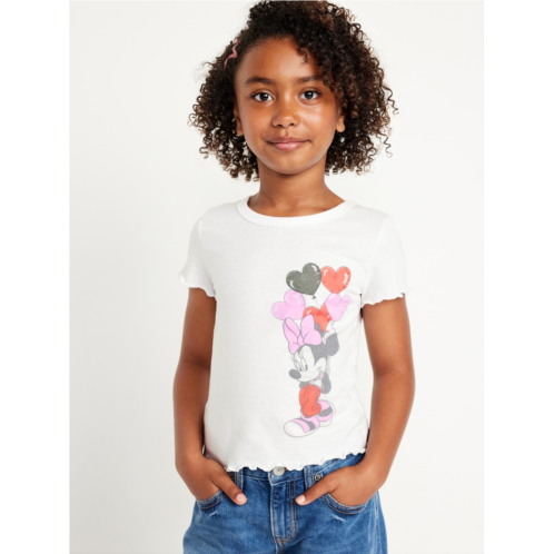Oldnavy Lettuce-Edge Licensed Graphic T-Shirt for Girls