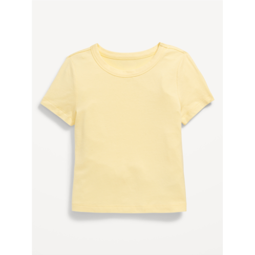 Oldnavy Fitted Crew-Neck T-Shirt for Girls