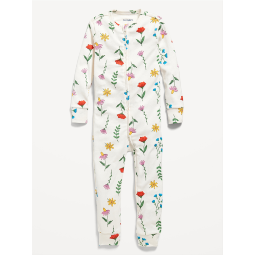 Oldnavy Unisex Snug-Fit 2-Way-Zip Printed Pajama One-Piece for Toddler & Baby
