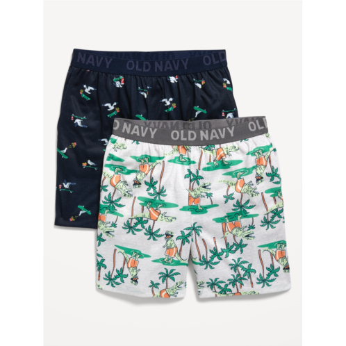 Oldnavy Printed Pajama Shorts 2-Pack for Boys