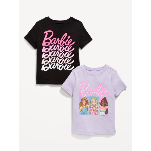 Oldnavy Barbie Unisex Graphic T-Shirt 2-Pack for Toddler