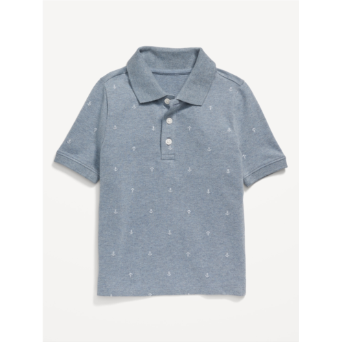 Oldnavy Printed Short-Sleeve Polo Shirt for Toddler Boys Hot Deal