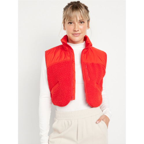 Oldnavy Crop Hybrid Zip Vest