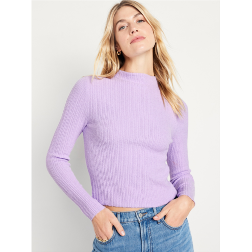 Oldnavy Rib-Knit Crop Sweater