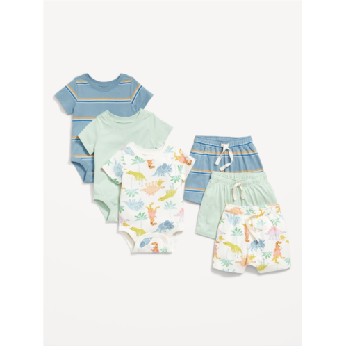 Oldnavy Bodysuit and Shorts 6-Pack for Baby Hot Deal