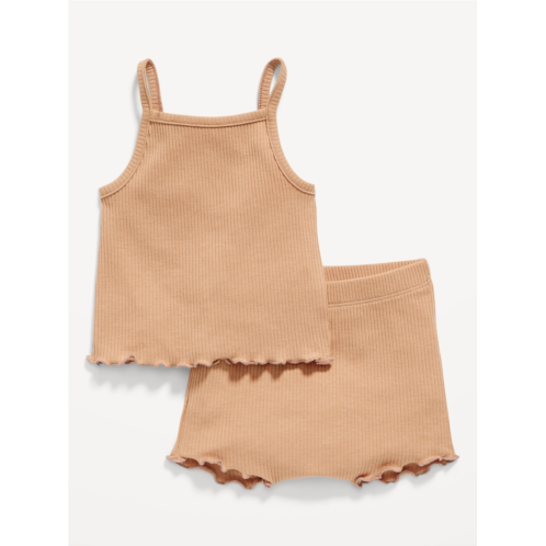 Oldnavy Rib-Knit Cami and Shorts Set for Baby