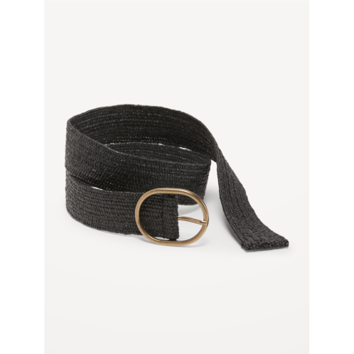 Oldnavy Raffia O-Ring Belt for Women