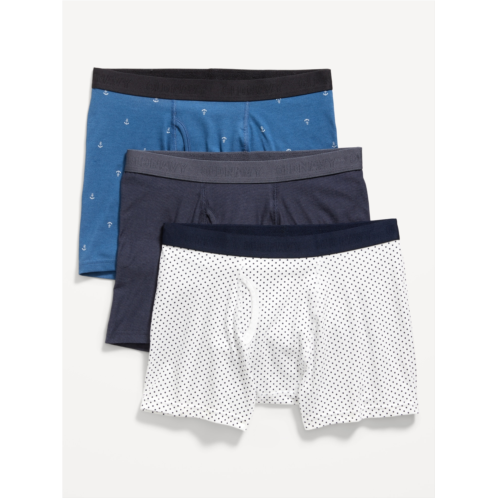 Oldnavy 3-Pack Soft-Washed Boxer Briefs -- 6.25-inch inseam Hot Deal