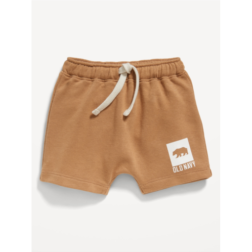 Oldnavy Logo-Graphic Pull-On Shorts for Baby