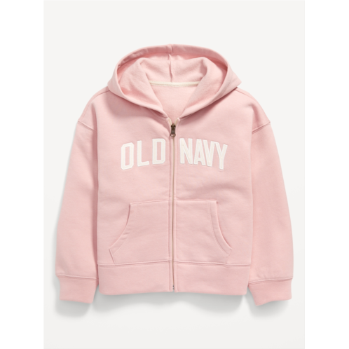 Oldnavy Logo-Graphic Zip Hoodie for Girls