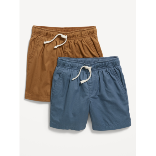 Oldnavy Above Knee Twill Pull-On Shorts 2-Pack for Boys