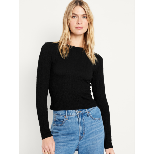 Oldnavy Fitted Textured Top