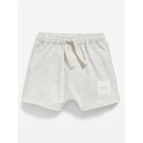 Oldnavy Logo-Graphic Pull-On Shorts for Baby