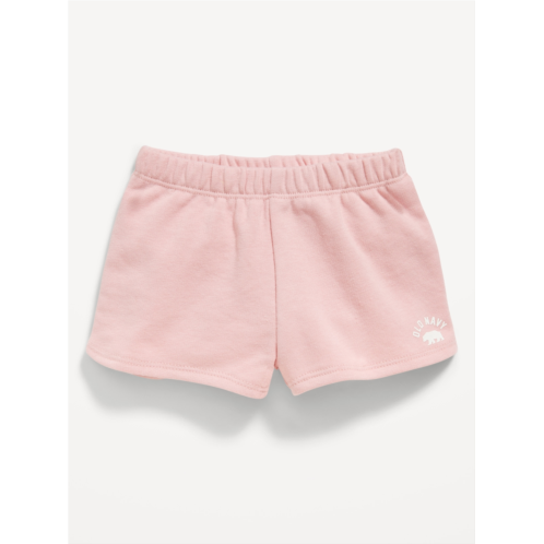Oldnavy French Terry Logo-Graphic Dolphin-Hem Shorts for Baby Hot Deal