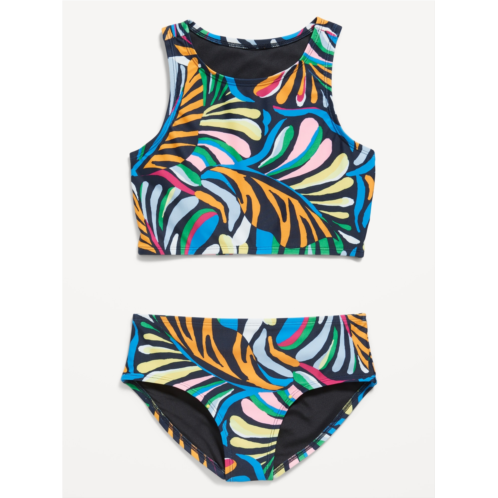 Oldnavy Printed Bikini Swim Set for Girls Hot Deal