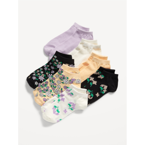 Oldnavy Printed Ankle Socks 7-Pack for Girls