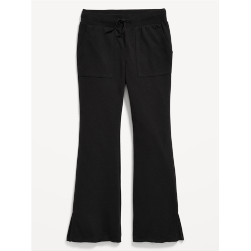 Oldnavy French-Terry Side-Slit Flare Sweatpants for Girls Hot Deal