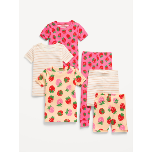 Oldnavy Unisex Snug-Fit 6-Piece Pajama Set for Toddler & Baby