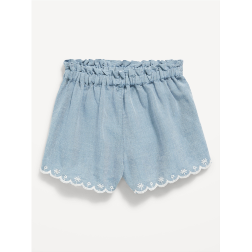 Oldnavy Scallop-Trim Shorts for Baby