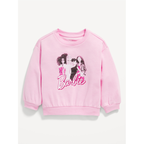 Oldnavy Crew-Neck Barbie Graphic Sweatshirt for Toddler Girls