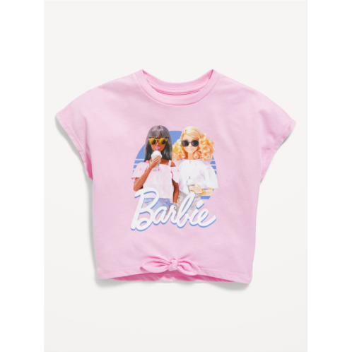 Oldnavy Barbie Graphic Tie-Knot T-Shirt for Toddler Girls