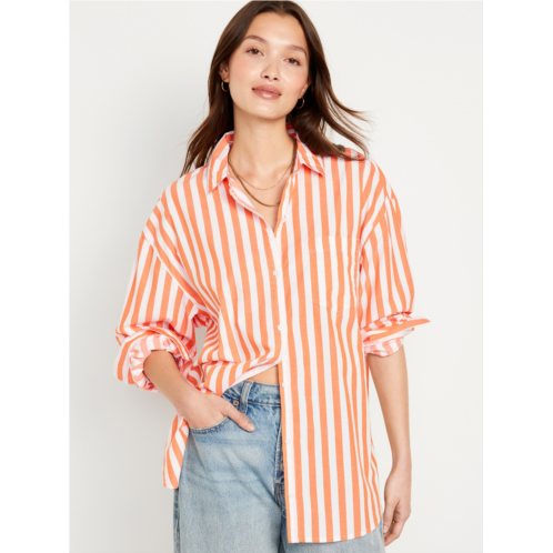 Oldnavy Oversized Button-Down Boyfriend Shirt