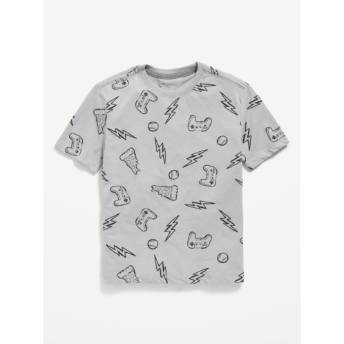 Oldnavy Softest Printed Crew-Neck T-Shirt for Boys