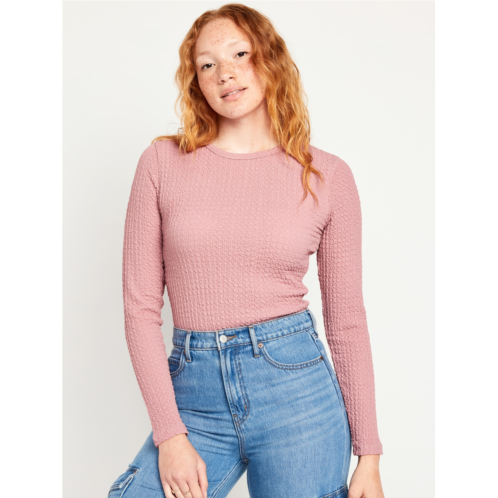 Oldnavy Fitted Textured Top