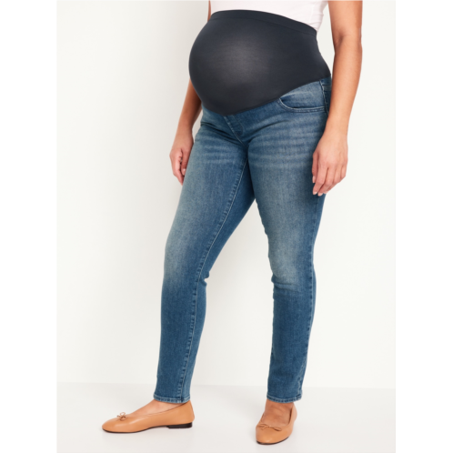 Oldnavy Maternity Full Panel OG Straight Jeans Hot Deal