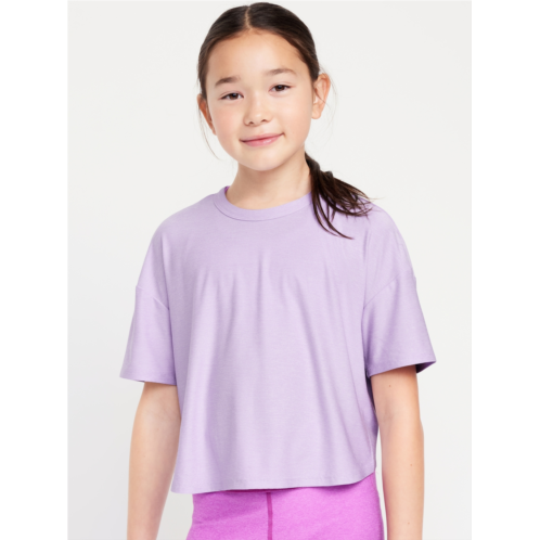 Oldnavy Cloud 94 Soft Go-Dry Cool Cropped T-Shirt for Girls Hot Deal