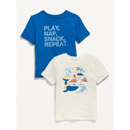 Oldnavy Graphic T-Shirt 2-Pack for Toddler Boys