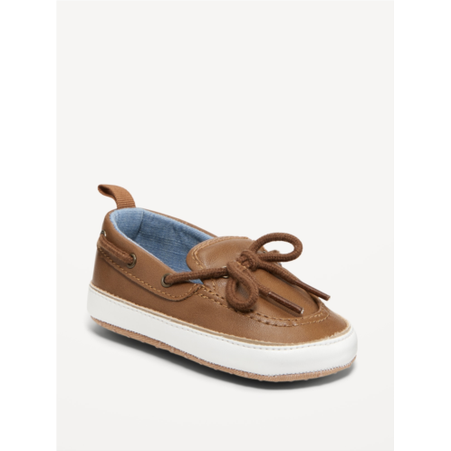 Oldnavy Faux-Leather Boat Shoes for Baby