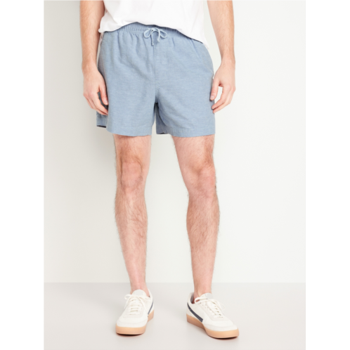 Oldnavy Linen-Blend Jogger Shorts -- 5-inch inseam