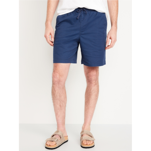 Oldnavy Pull-On Twill Jogger Shorts -- 7-inch inseam Hot Deal