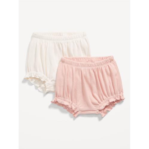Oldnavy 2-Pack Waffle-Knit Bloomer Shorts for Baby