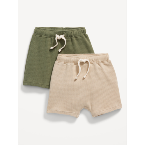 Oldnavy Thermal-Knit Pull-On Shorts 2-Pack for Baby