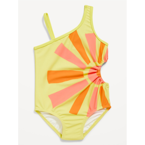 Oldnavy Side Cutout One-Piece Swimsuit for Toddler Girls