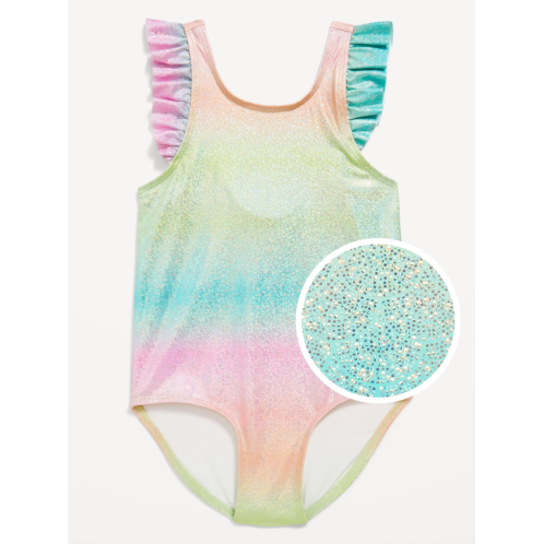 Oldnavy Ruffle-Trim One-Piece Swimsuit for Toddler Girls