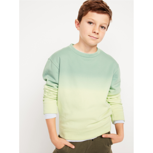 Oldnavy Long-Sleeve Crew-Neck Sweatshirt for Boys Hot Deal