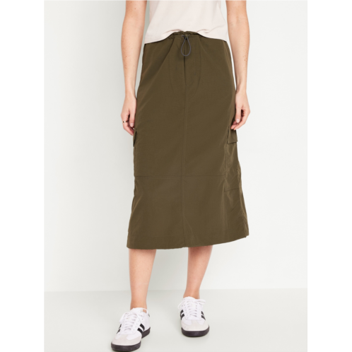 Oldnavy High-Waisted Utility Midi Skirt