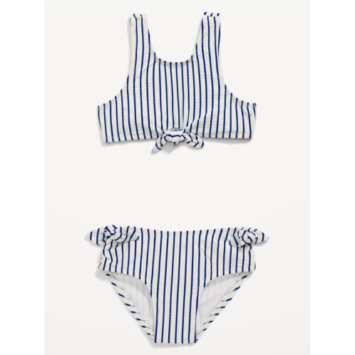 Oldnavy Printed Tie-Front Bikini Swim Set for Toddler Girls