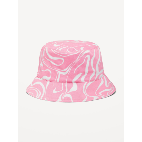 Oldnavy Reversible Twill Bucket Hat for Girls Hot Deal