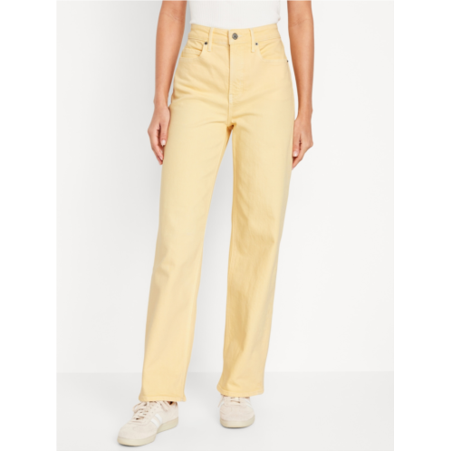 Oldnavy Extra High-Waisted Wide-Leg Jeans